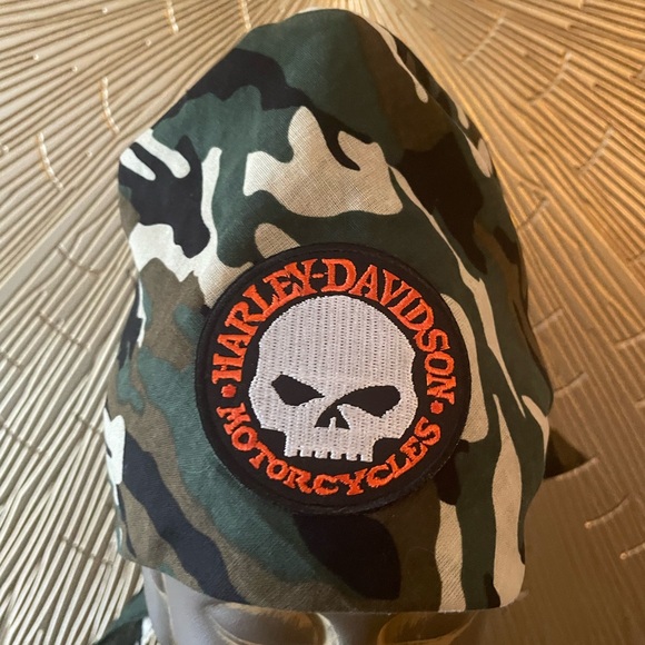 Harley-Davidson "Skull” 
Camouflage Bandana/Head Wrap - Picture 3 of 7